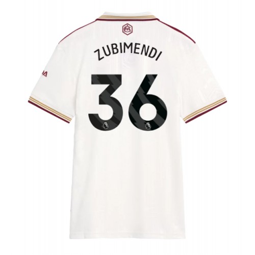 Arsenal Martin Zubimendi #36 Replika Tredje Tröja Dam 2025-26 Kortärmad
